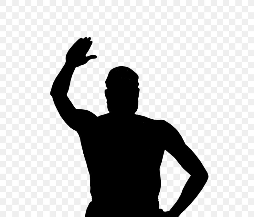 Man Cartoon, PNG, 700x700px, Silhouette, Arm, Blackandwhite, Cheering, Clavicle Download Free