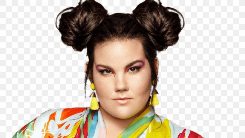 Netta Barzilai Israel In The Eurovision Song Contest 2018 Hod HaSharon Toy, PNG, 1168x657px, Watercolor, Cartoon, Flower, Frame, Heart Download Free
