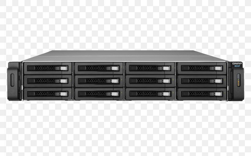 Network Storage Systems QNAP Systems, Inc. QNAP TS-1279U-RP Turbo QNAP REXP-1220U-RP Network Video Recorder, PNG, 2048x1280px, 10 Gigabit Ethernet, 19inch Rack, Network Storage Systems, Automotive Exterior, Computer Accessory Download Free