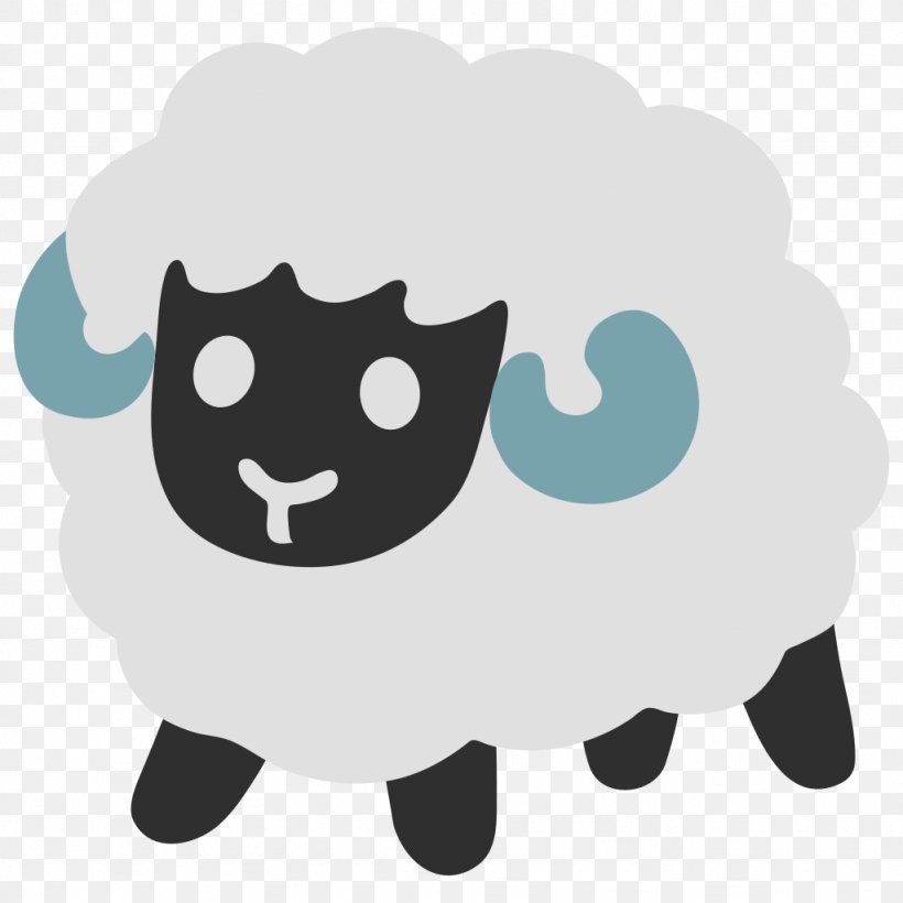 Sheep Whiskers Emoji Cat Clip Art, PNG, 1024x1024px, Sheep, Black, Carnivoran, Cat, Cat Like Mammal Download Free