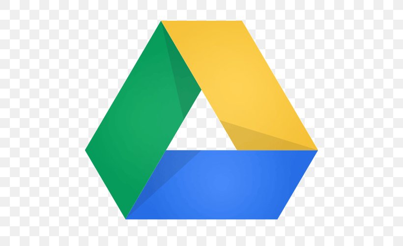 Google Drive Google Logo Google Docs, PNG, 500x500px, Google Drive, Cloud Storage, G Suite, Gmail, Google Download Free