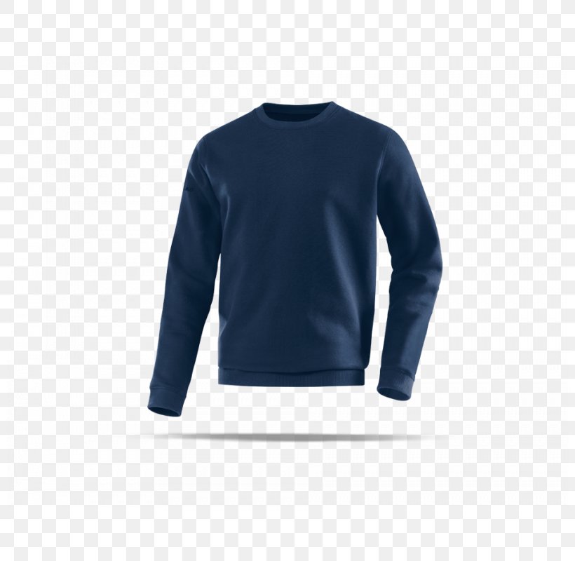Long-sleeved T-shirt Long-sleeved T-shirt Jako Team Sweat Sweatshirt Blue F04 Shoulder, PNG, 800x800px, Sleeve, Blue, Electric Blue, Long Sleeved T Shirt, Longsleeved Tshirt Download Free