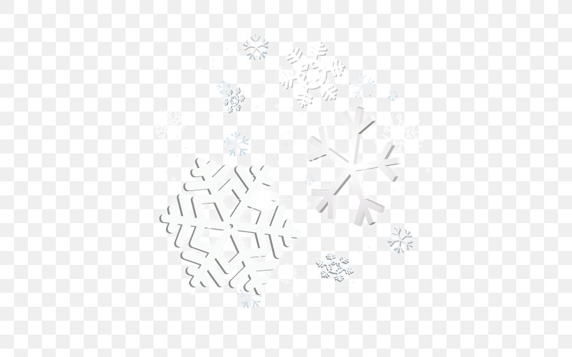 Vector Elements Winter Sky, PNG, 512x512px, Black And White, Area, Monochrome, Monochrome Photography, Pattern Download Free