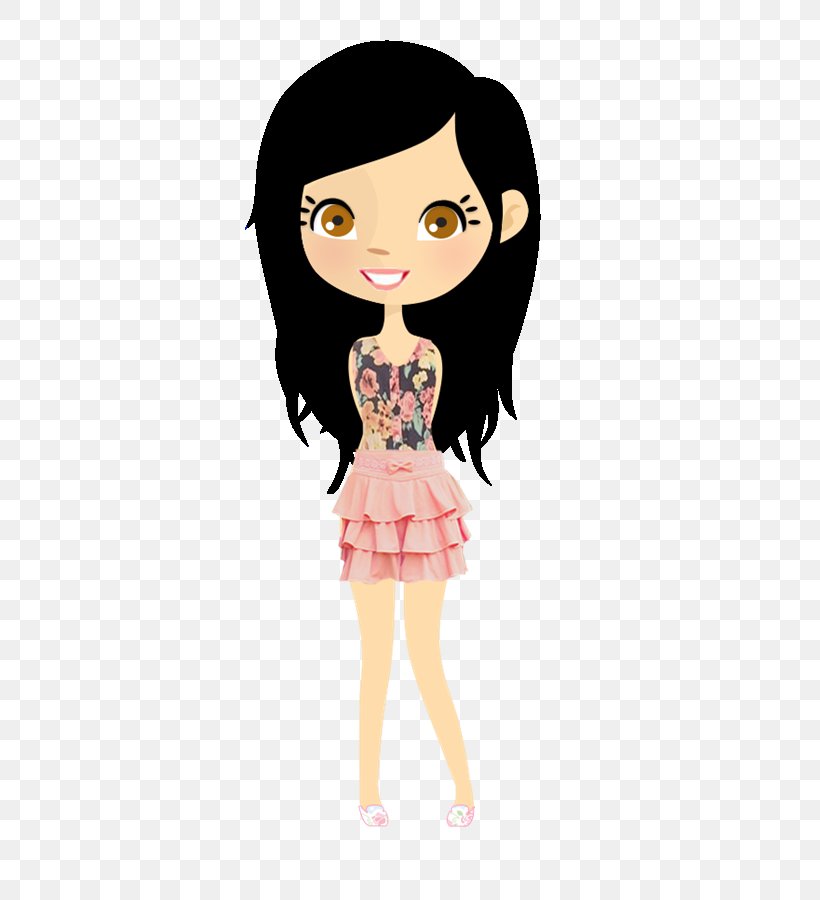 Doll Black Hair Accesorio Child, PNG, 543x900px, Watercolor, Cartoon, Flower, Frame, Heart Download Free