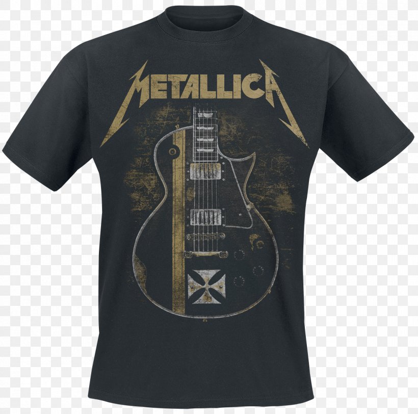 T-shirt Metallica Guitar Heavy Metal Hoodie, PNG, 1200x1189px, Watercolor, Cartoon, Flower, Frame, Heart Download Free