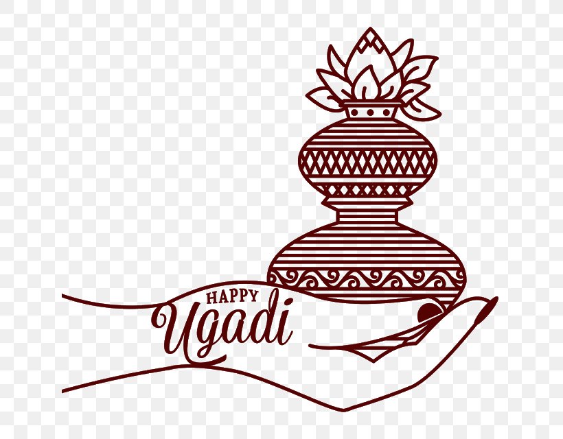 Ugadi Wish Page3 Entertainments Clip Art, PNG, 640x640px, Ugadi, Area, Artwork, Birthday, Black And White Download Free