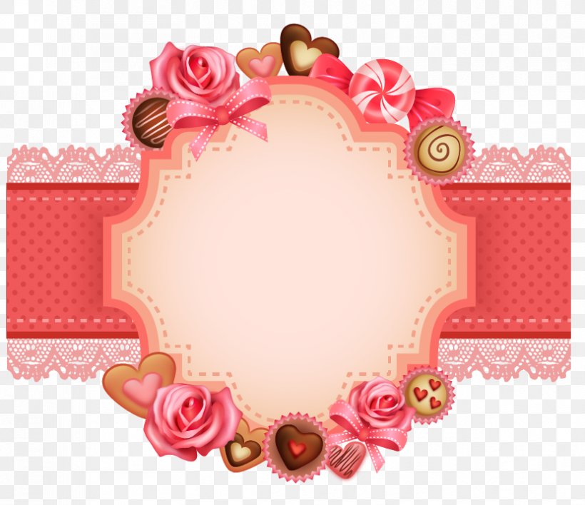 Vector Hand-painted Lace And Sugar Stars, PNG, 829x716px, Label, Biscuit, Candy, Chocolate, Floral Design Download Free
