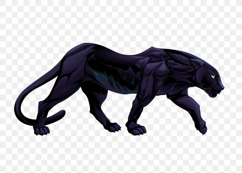 Black Panther Leopard Vector Graphics Tiger Illustration, PNG, 2100x1500px, Black Panther, Animal Figure, Big Cats, Carnivoran, Cat Like Mammal Download Free