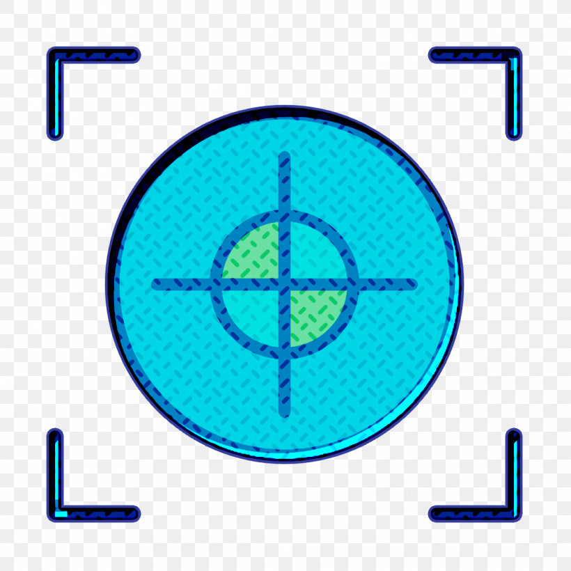 Crosshair Icon Aim Icon Hunting Icon, PNG, 1120x1120px, Crosshair Icon, Aim Icon, Aqua, Azure, Blue Download Free