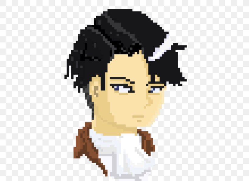 Eren Yeager Attack On Titan Pixel Art Levi, PNG, 500x597px, Eren Yeager, Art, Attack On Titan, Cartoon, Character Download Free