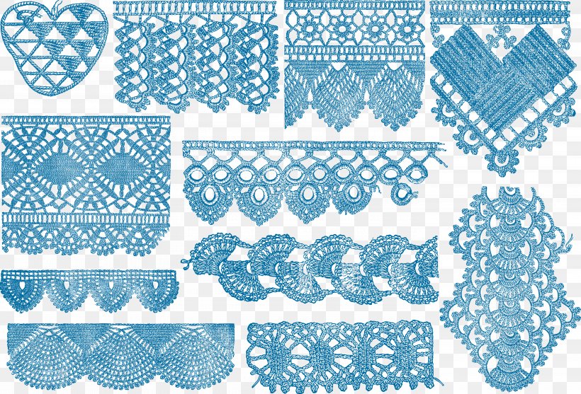 Lace Motif Curtain Doily, PNG, 5695x3871px, Lace, Aqua, Area, Blue, Curtain Download Free