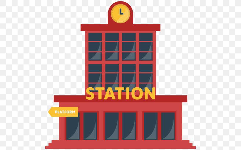 Rail Transport Train Station, PNG, 512x512px, Rail Transport, Area, Brand, Building, Logo Download Free