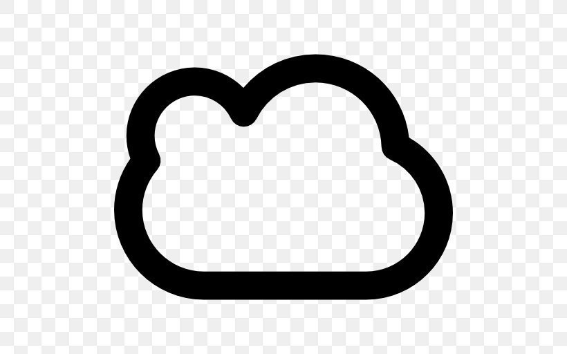 Cloud Download Clip Art, PNG, 512x512px, Cloud, Area, Black And White, Heart, Love Download Free