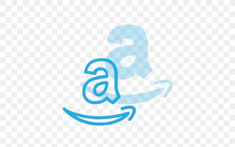 Amazon.com JPEG, PNG, 512x512px, Amazoncom, Aqua, Brand, Logo, Symbol Download Free