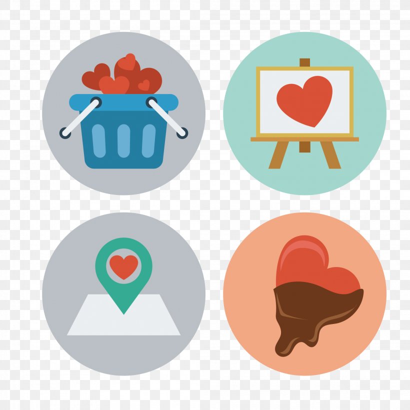 Badge, PNG, 2107x2107px, Watercolor, Cartoon, Flower, Frame, Heart Download Free