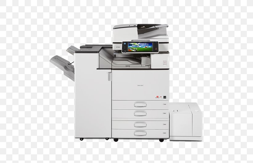 Ricoh Multi-function Printer Business Photocopier, PNG, 504x528px, Ricoh, Business, Color, Corporation, Epson Download Free