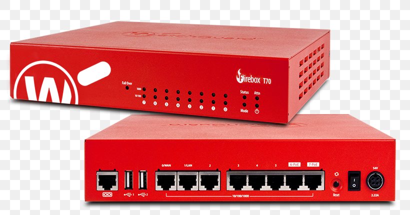 Router WatchGuard Firebox T70 Security WGT Barracuda Networks Virtual Private Network, PNG, 800x430px, Watercolor, Cartoon, Flower, Frame, Heart Download Free