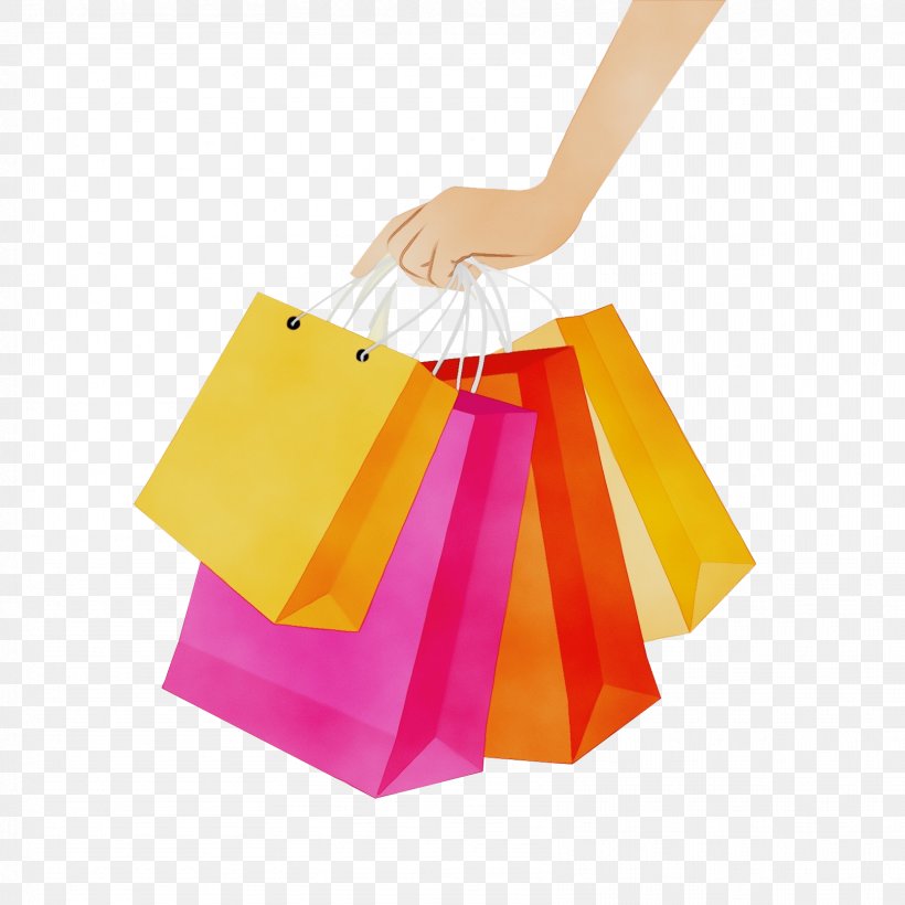 Shopping Bag, PNG, 1667x1667px, Watercolor, Bag, Fashion Accessory, Handbag, Packaging And Labeling Download Free