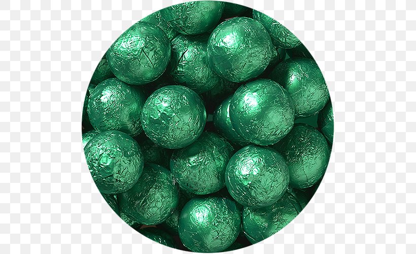 Chocolate Balls Milk Christmas Ornament Turquoise Green, PNG, 500x500px, Chocolate Balls, Ball, Candy, Chocolate, Christmas Download Free