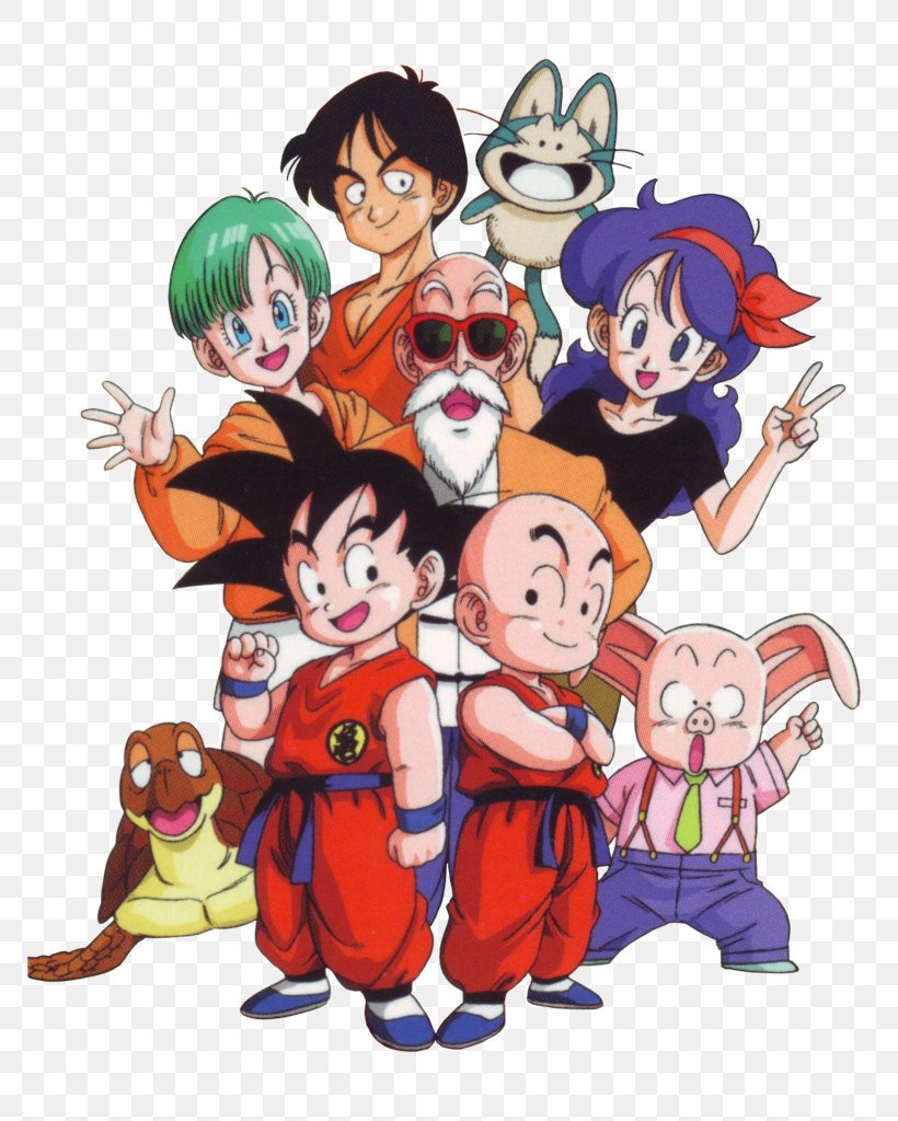 Super Dragon Ball Z Goku Bulma Krillin Master Roshi, PNG, 770x1024px, Watercolor, Cartoon, Flower, Frame, Heart Download Free