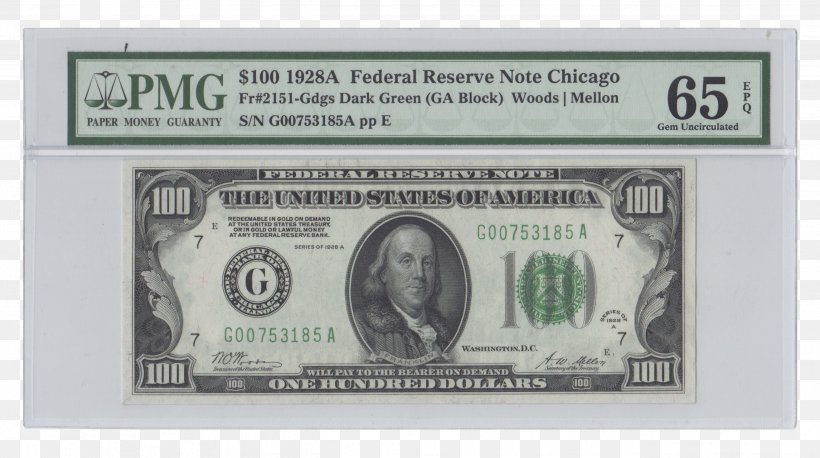United States One Hundred-dollar Bill Federal Reserve Note United States Dollar Banknote United States Five-dollar Bill, PNG, 2629x1470px, Federal Reserve Note, Banknote, Cash, Coin, Currency Download Free