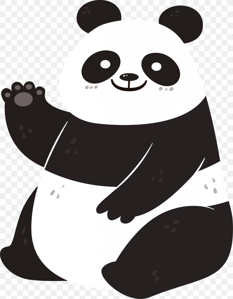 Giant Panda Computer File, PNG, 2398x3075px, Giant Panda, Art, Bamboe, Bear, Black Download Free