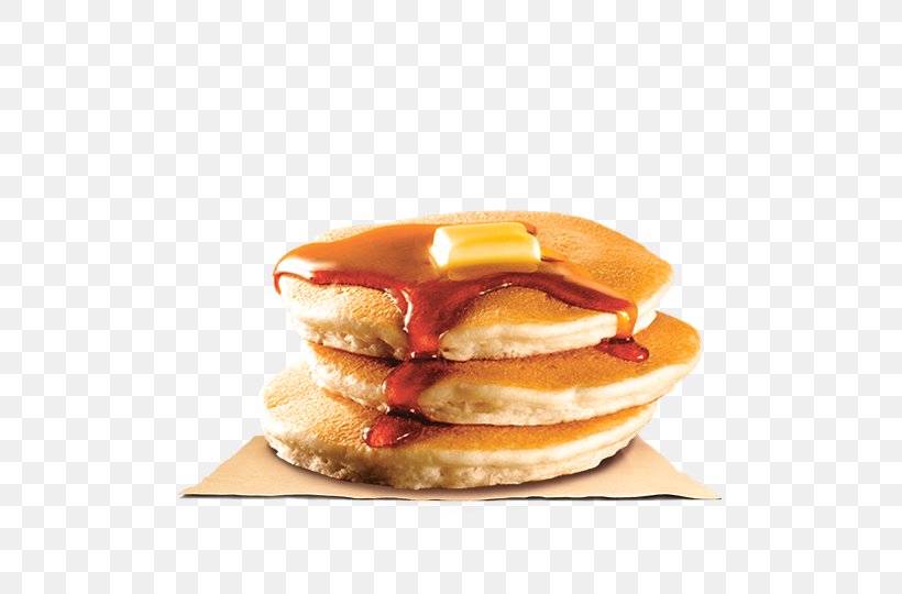 Pancake Hamburger Breakfast Sandwich Fast Food, PNG, 500x540px, Pancake, Breakfast, Breakfast Sandwich, Burger King, Burger King Breakfast Sandwiches Download Free