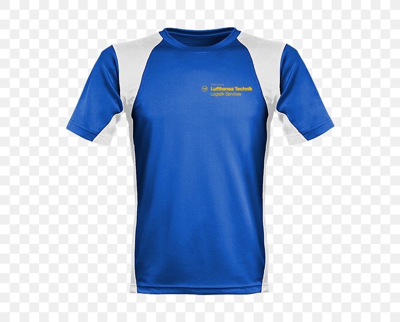 T-shirt Top Clothing Sleeve Reebok, PNG, 660x660px, Tshirt, Active Shirt, Blue, Clothing, Cobalt Blue Download Free