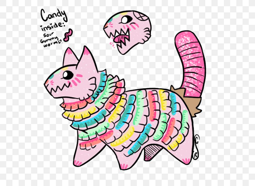 Cat Character Pink M Clip Art, PNG, 600x600px, Cat, Animal, Animal Figure, Area, Art Download Free