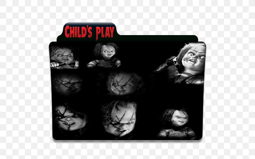 Child's Play Computer Icons National Entertainment Collectibles Association Art Horror, PNG, 512x512px, Art, Black And White, Child, Deviantart, Directory Download Free