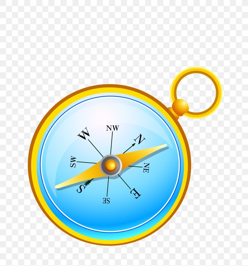 Compass Euclidean Vector, PNG, 762x882px, Compass, Cartoon, Clock, Drawing, Home Accessories Download Free