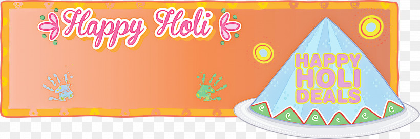 Holi Sale Holi Offer Happy Holi, PNG, 2999x1000px, Holi Sale, Happy Holi, Holi Offer, Orange, Party Supply Download Free