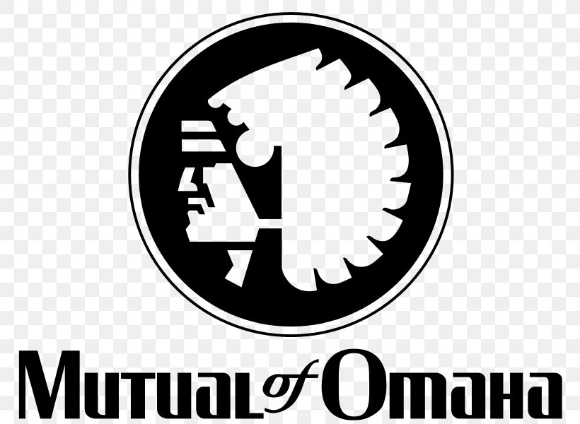 Mutual Of Omaha Advisors, PNG, 790x600px, Mutual Of Omaha, Area, Bank, Black And White, Brand Download Free