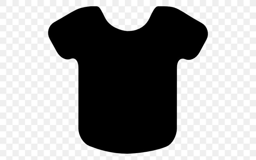 Sleeve T-shirt Shoulder White Font, PNG, 512x512px, Sleeve, Black, Black And White, Black M, Neck Download Free