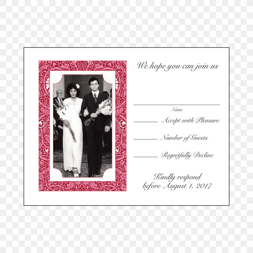 Wedding Invitation Picture Frames Wedding Anniversary, PNG, 1660x1660px, Wedding Invitation, Anniversary, Convite, Magenta, Picture Frame Download Free