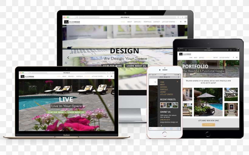Wilson Design Associates Responsive Web Design Advertising Agency, PNG, 1440x900px, Responsive Web Design, Advertising, Advertising Agency, Auburn Hills, Brand Download Free