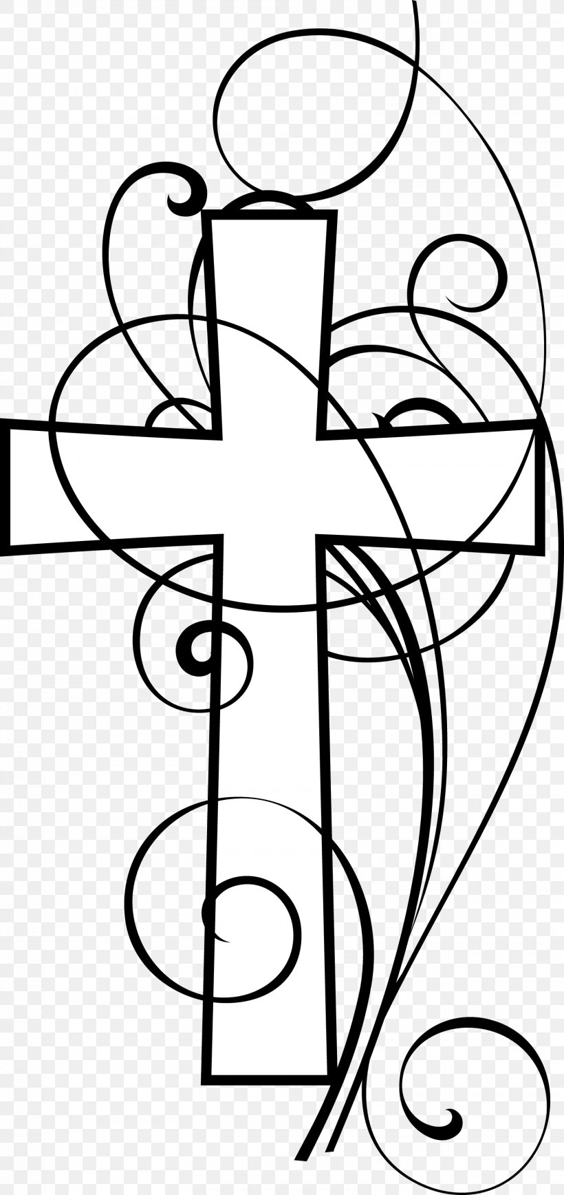 Christian Cross Christianity Religion Clip Art, PNG, 1558x3300px, Christian Cross, Area, Artwork, Black And White, Christian Art Download Free