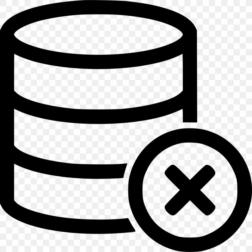 Database Microsoft SQL Server, PNG, 980x980px, Database, Area, Black And White, Cloud Database, Computer Servers Download Free