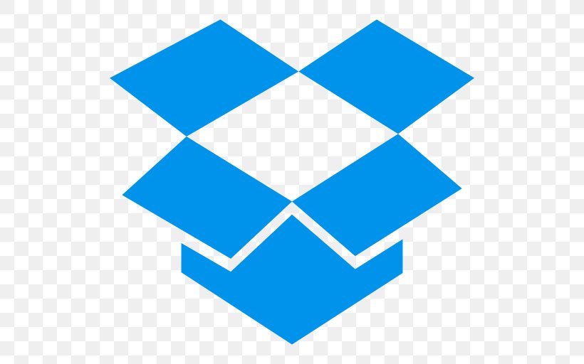 Dropbox Social Media Logo WebDrive, PNG, 512x512px, Dropbox, Area, Blue, Box, Brand Download Free