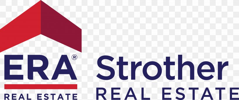ERA Strother Real Estate, PNG, 7200x3011px, Era Real Estate, Area, Brand, Fayetteville, Logo Download Free