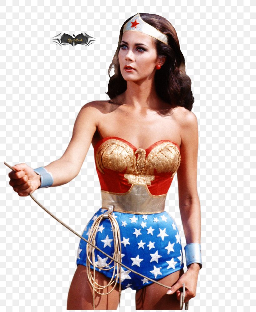 Lynda Carter Wonder Woman Steve Trevor Female Television, PNG, 800x1000px, Watercolor, Cartoon, Flower, Frame, Heart Download Free