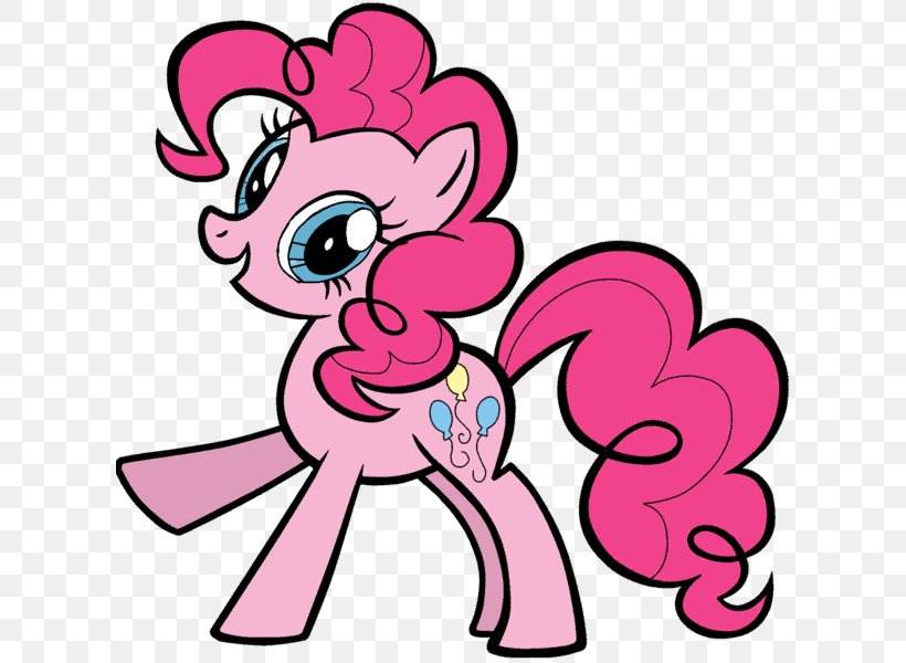 Pinkie Pie Coloring Book My Little Pony Rainbow Dash, PNG, 609x600px, Watercolor, Cartoon, Flower, Frame, Heart Download Free