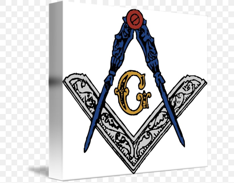 Square And Compasses Freemasonry Imagekind, PNG, 650x642px, Square And Compasses, Art, Brand, Canvas, Emblem Download Free