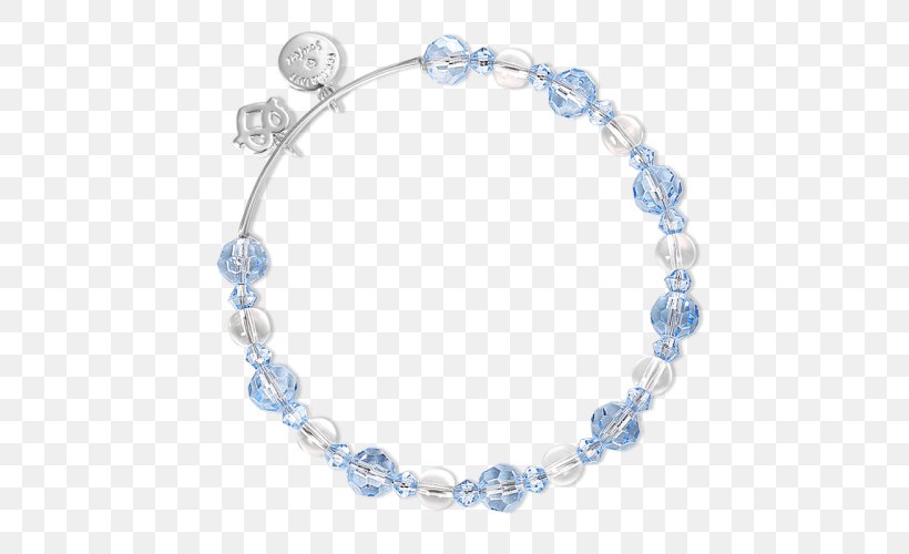 Bracelet Necklace Bead Body Jewellery, PNG, 500x500px, Bracelet, Bead, Blue, Body Jewellery, Body Jewelry Download Free