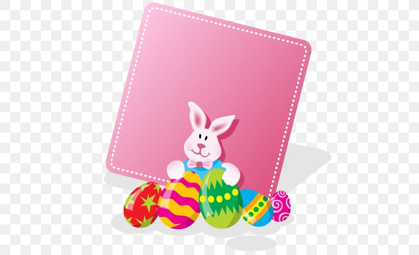 Easter Bunny Microsoft PowerPoint Easter Egg Clip Art, PNG, 500x500px, Easter Bunny, Easter, Easter Basket, Easter Egg, Easter Postcard Download Free