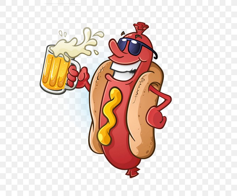 Hot Dog Bratwurst Beer Barbecue, PNG, 738x679px, Watercolor, Cartoon, Flower, Frame, Heart Download Free