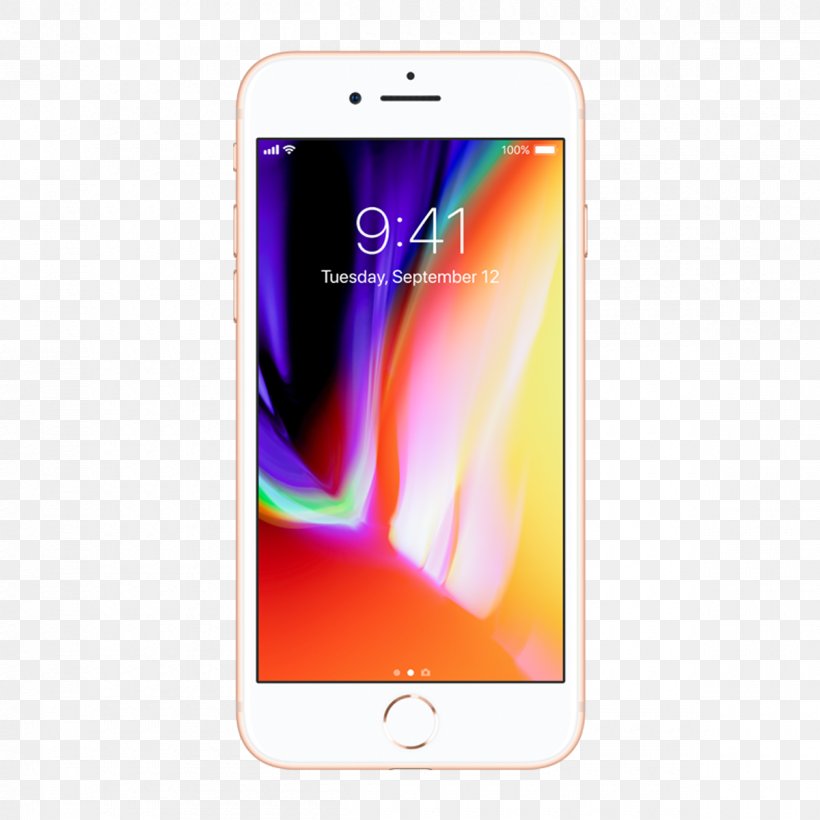 Apple IPhone 8 Plus IPhone X 64 Gb Smartphone, PNG, 1200x1200px, 64 Gb, Apple Iphone 8 Plus, Apple, Apple Iphone 8, Communication Device Download Free