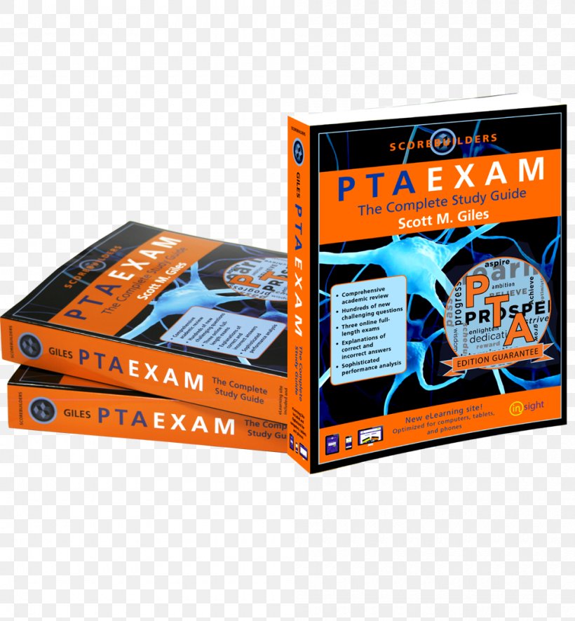 PTAEXAM: The Complete Study Guide Paperback STXE6FIN GR EUR Book, PNG, 1000x1080px, Paperback, Book, Dvd, Orange, Stxe6fin Gr Eur Download Free