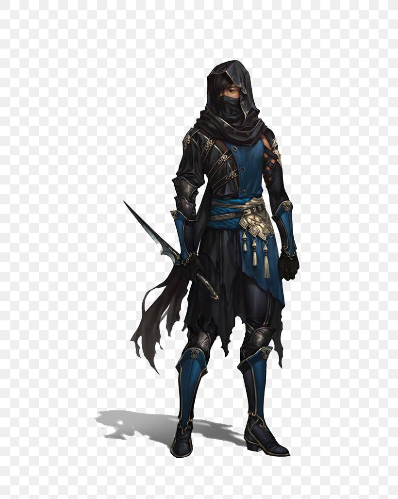 Dungeons & Dragons Pathfinder Roleplaying Game Thief Rogue Fantasy, PNG, 488x1028px, Dungeons Dragons, Armour, Assassin, Assassins, Character Download Free