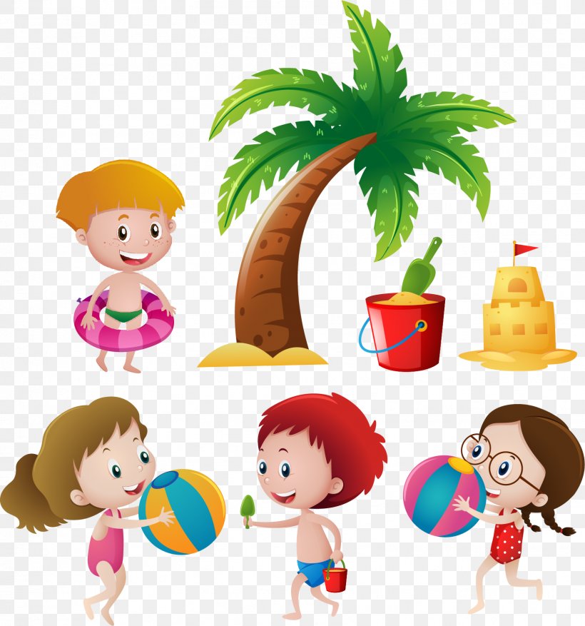 Euclidean Vector Download Child Beach, PNG, 1606x1718px, Child, Beach, Cartoon, Drawing, Photography Download Free